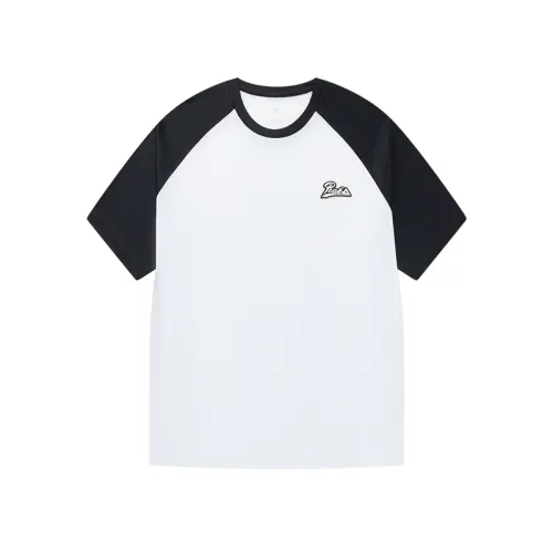 PEAK T Shirts Men's Black Baymax Crew Neck Moderate Other