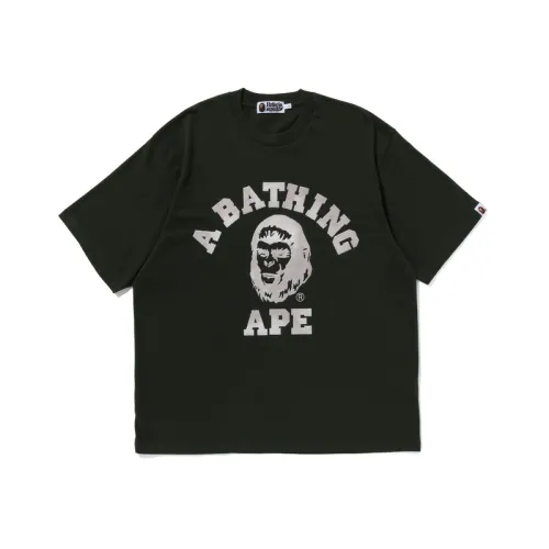 A BATHING APE College Graphic Tee