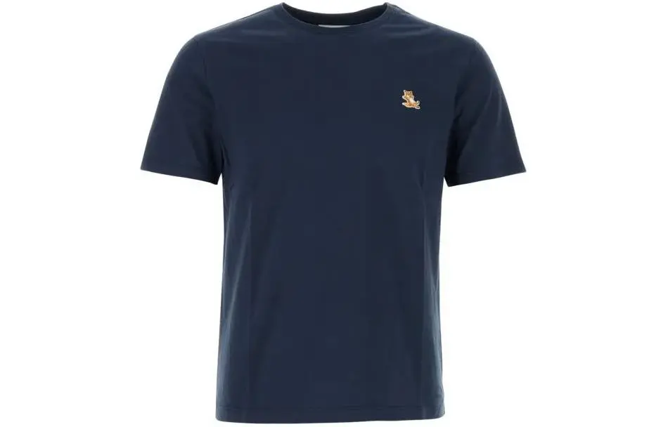 Maison Kitsuné Chillax Fox Patch Crewneck T Shirt