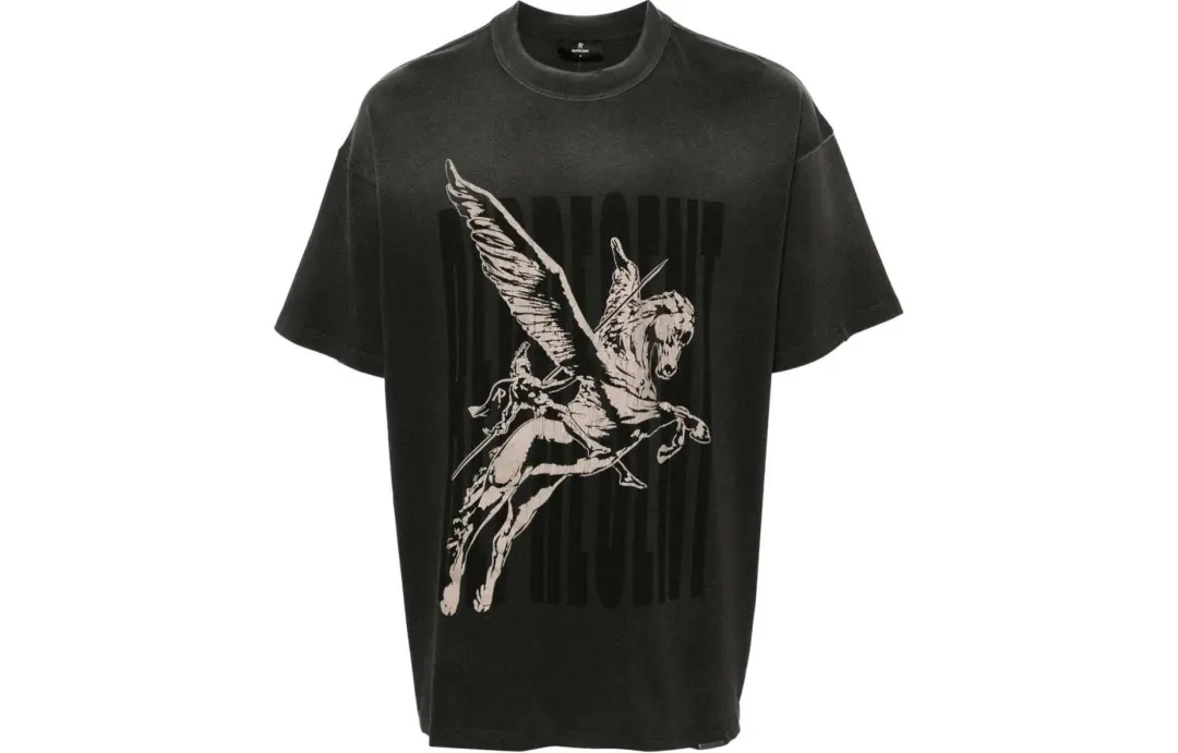 REPRESENT Men Spirits Mascot T-Shirt Aged Black