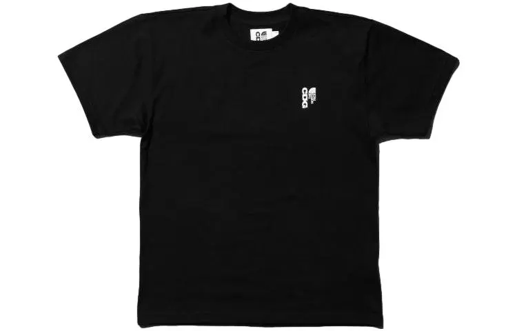 THE NORTH FACE The North Face X CDG FW23 T-Shirts Unisex Black Crew Neck Moderate Straight Fit