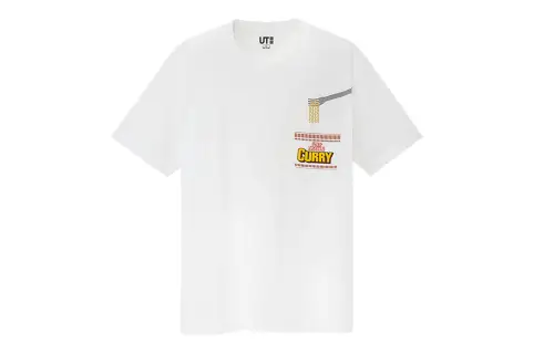 UNIQLO T Shirts Unisex White Crew Neck Moderate Straight Fit
