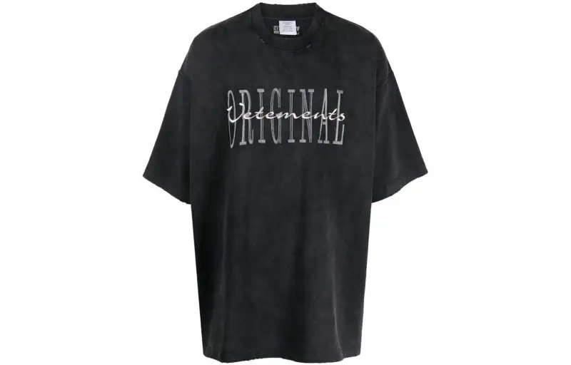 Vetements Original logo-print T-shirt