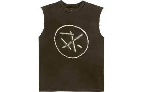 Travis Scott SS24 SIGNATURE JACK TEE T Shirt Unisex Brown
