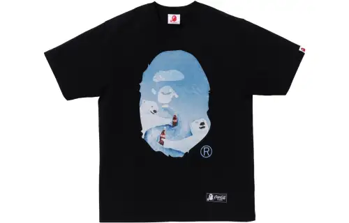 Bape X Coca Cola Photo Ape Head Tee