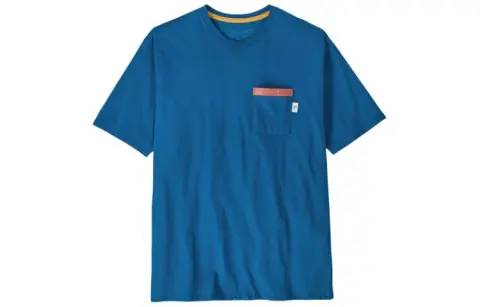 Patagonia Organic T-Shirts Men's Crew Neck Moderate