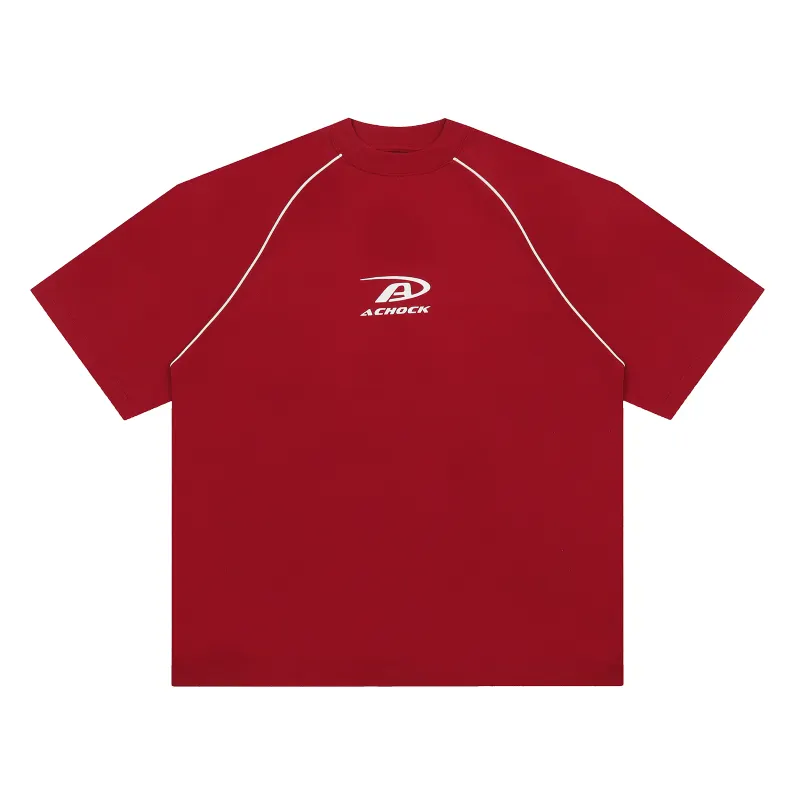 A Chock T Shirts Unisex Crew Neck Moderate
