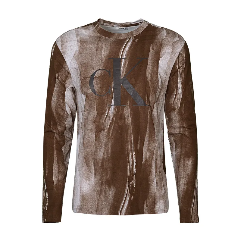 Calvin Klein T-Shirts Men's Crew Neck Moderate Straight Fit
