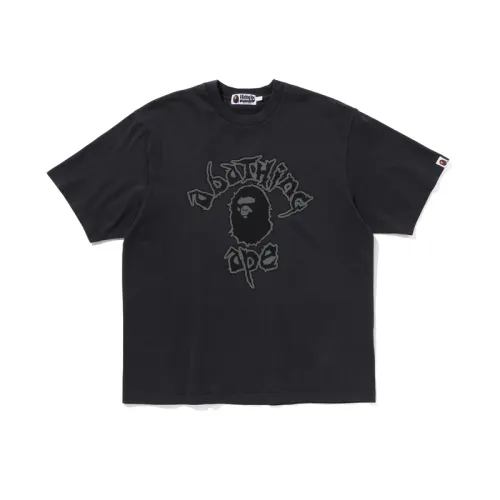 A BATHING APE Mad College Garment Dyed Relaxed Fit Tee