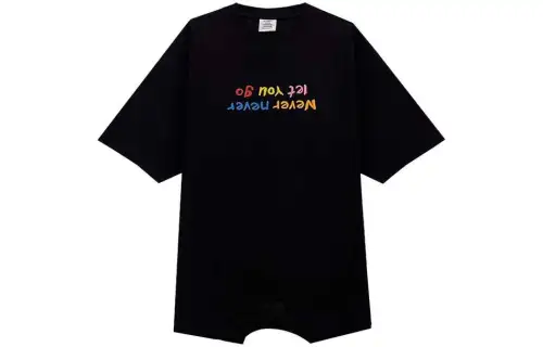 Vetements Never Never Let You Go Upside Down T Shirt