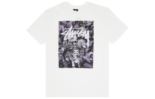 Stussy World Tour Leaves Tee