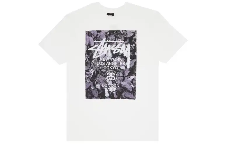 Stussy World Tour Leaves Tee