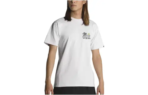 Vans T Shirts Men's White Crew Neck Moderate Other