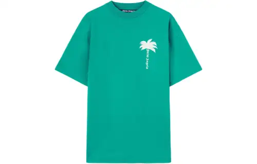 Palm Angels Palm Tree-print cotton T-shirt