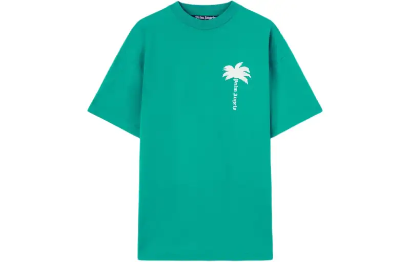 Palm Angels Palm Tree-print cotton T-shirt