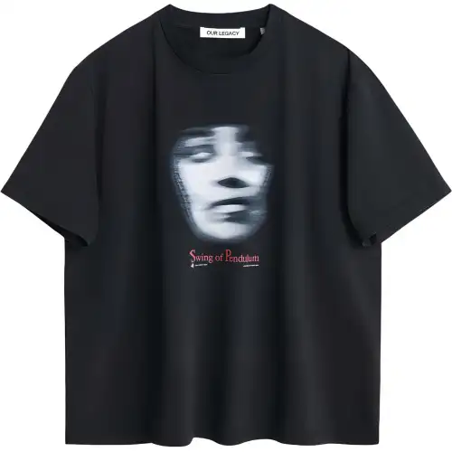 OUR LEGACY Swing Of Pendulum Graphic-print Cotton T-shirt
