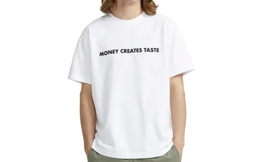 UNIQLO T Shirts Unisex White Crew Neck Moderate Other