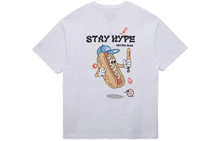 New Era SS24 T Shirt Unisex White