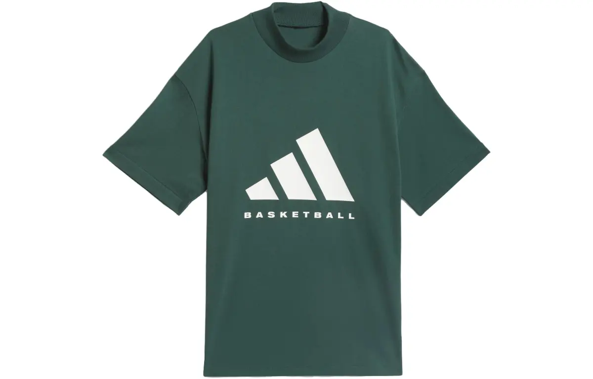 Adidas x THE 2024 COLLECTION CHAPTER 01 BASKETBALL T Shirt Unisex Mineral Green