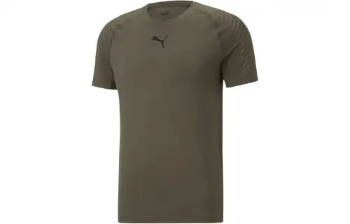 PUMA Formknit T Shirt Men's Olive Green