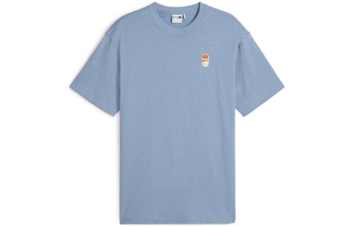 PUMA Downtown 180 T Shirt Men's Blue Gray