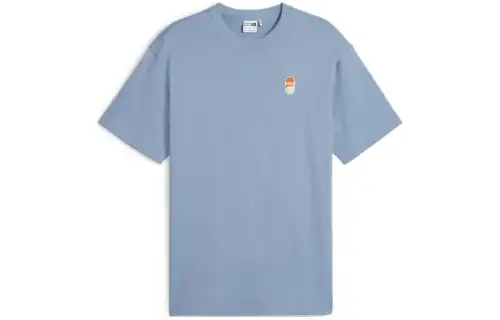 PUMA Downtown 180 T Shirt Men's Blue Gray