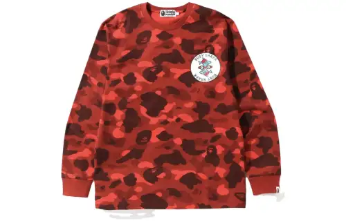A BATHING APE Color Camo Crewneck Crewneck