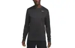 Nike Dri Fit T Shirts Men's Black Crew Neck Moderate Straight Fit