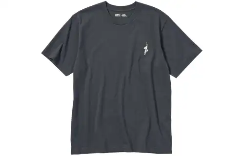 UNIQLO T Shirt Unisex Dark Gray