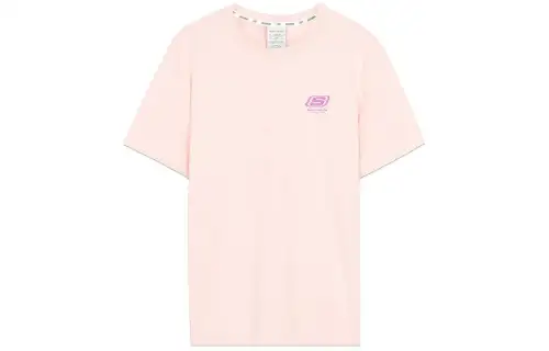 Skechers Colorful T Shirt Unisex Gray Pink
