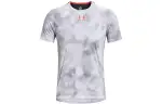 Under Armour Challenger Pro T Shirts Men's White Crew Neck Moderate Straight Fit