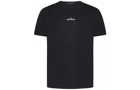 STONE ISLAND Embroidered T Shirt