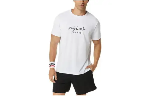 Asics Classic Graphic Tee T Shirt Men's White