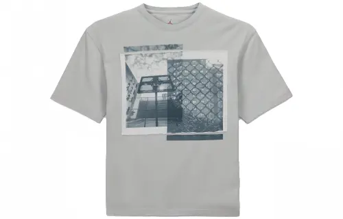Jordan X UNION T Shirt Asia Version Men's Gray