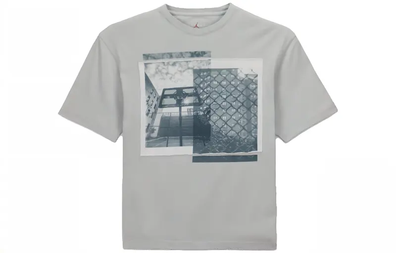 Jordan X UNION T Shirt Asia Version Men's Gray