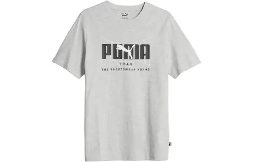 PUMA GRAPHICS Men's Tee T Shirt Men's Gray