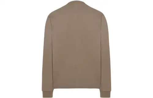 THE ROW T Shirts Men's Taupe Crew Neck Moderate Straight Fit