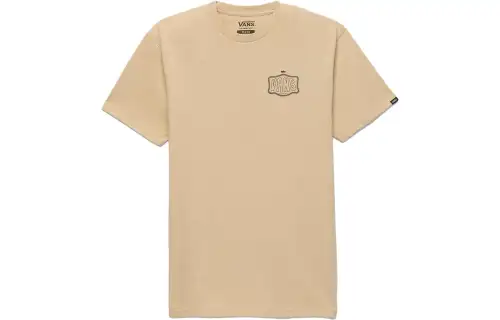 Vans PAWN SHOP T Shirts Unisex Khaki Crew Neck Moderate Straight Fit