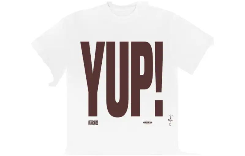 Travis Scott Yup Franchise Promo T Shirt