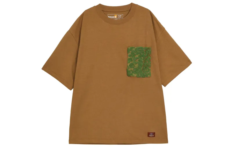 Timberland T Shirt Unisex Medium Brown