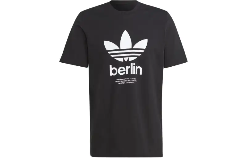 Adidas Originals City T Shirt T Shirt Men's Black