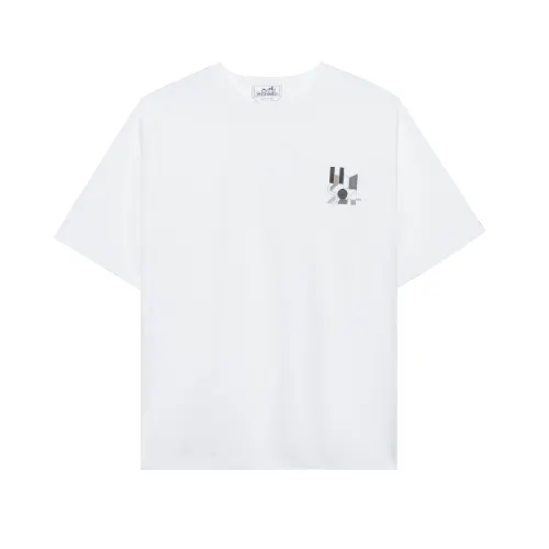 HERMES SS24 T Shirt Men's White