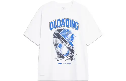Li Ning T Shirt Unisex Standard White