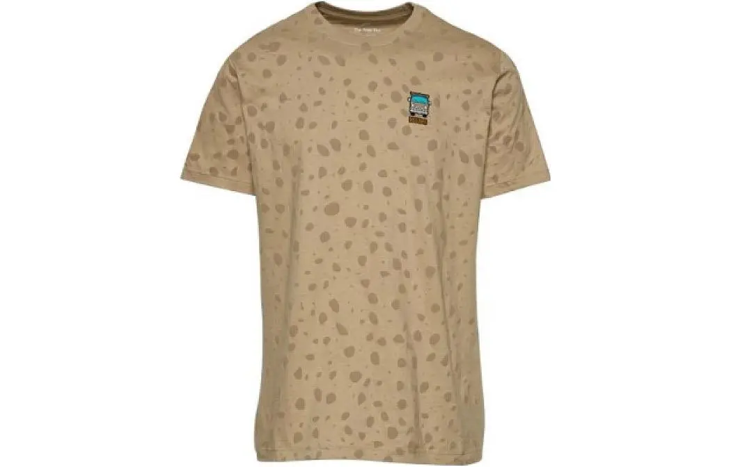 Nike T-Shirts Unisex Tan Crew Neck Moderate Straight Fit
