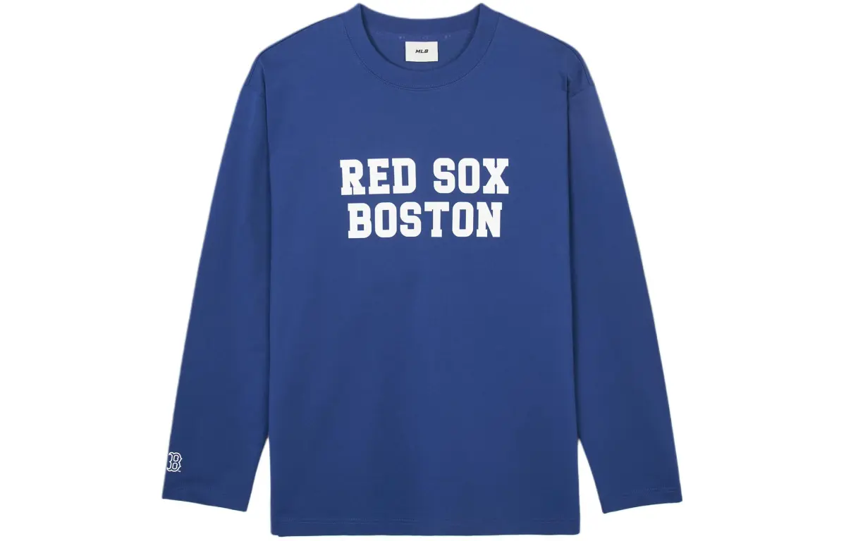 MLB SS24 Boston Red Sox T Shirt Unisex Blue