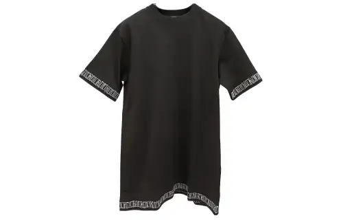 DIOR T Shirts Men's Black Crew Neck Moderate