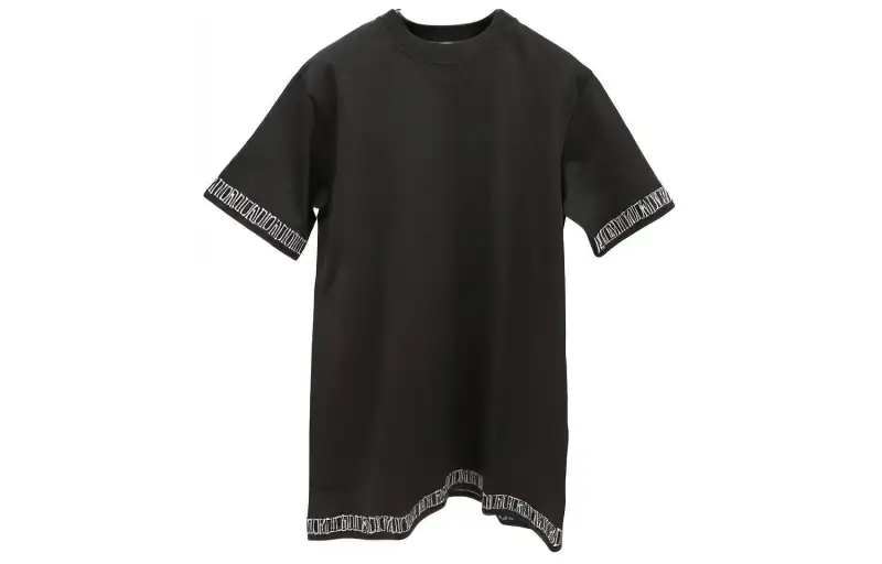DIOR T Shirts Men's Black Crew Neck Moderate