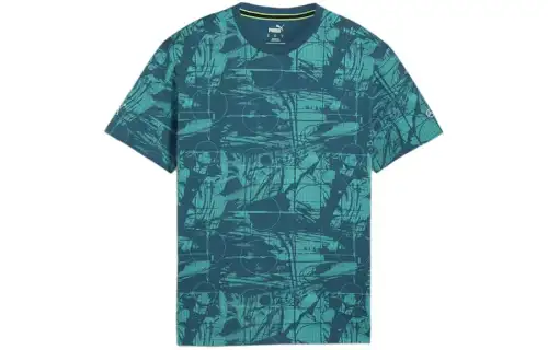 PUMA T Shirt Men's Tropical Ocean