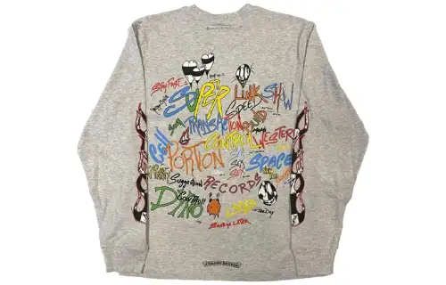 Chrome Hearts Matty Boy Brain L/S T shirt