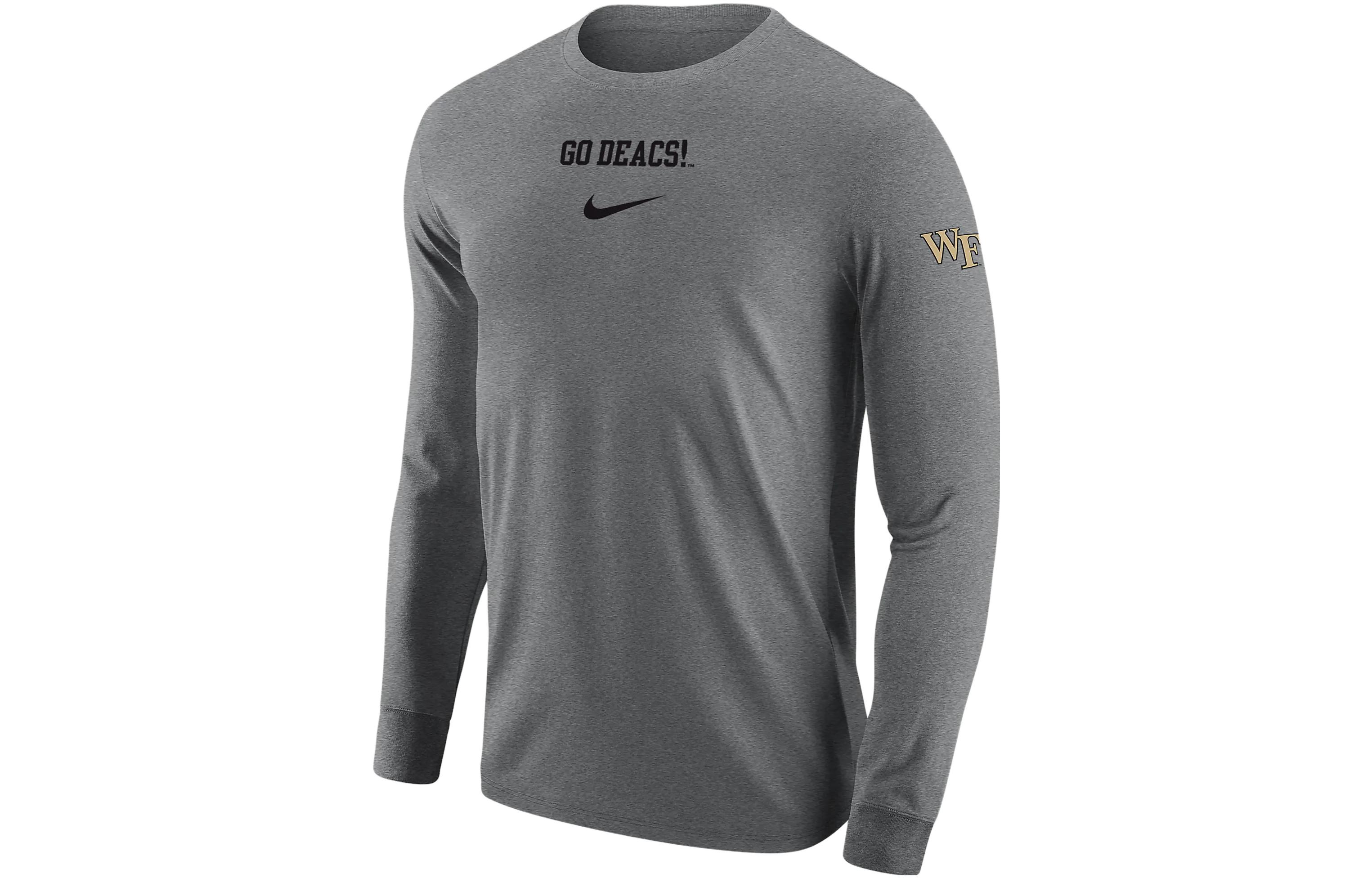 Nike Wake Forest Men's Nike College Long Sleeve T Shirt